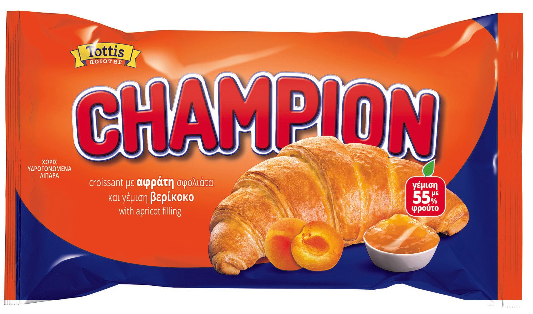 CHAMPION CROISSANT with Apricot Filling 70g