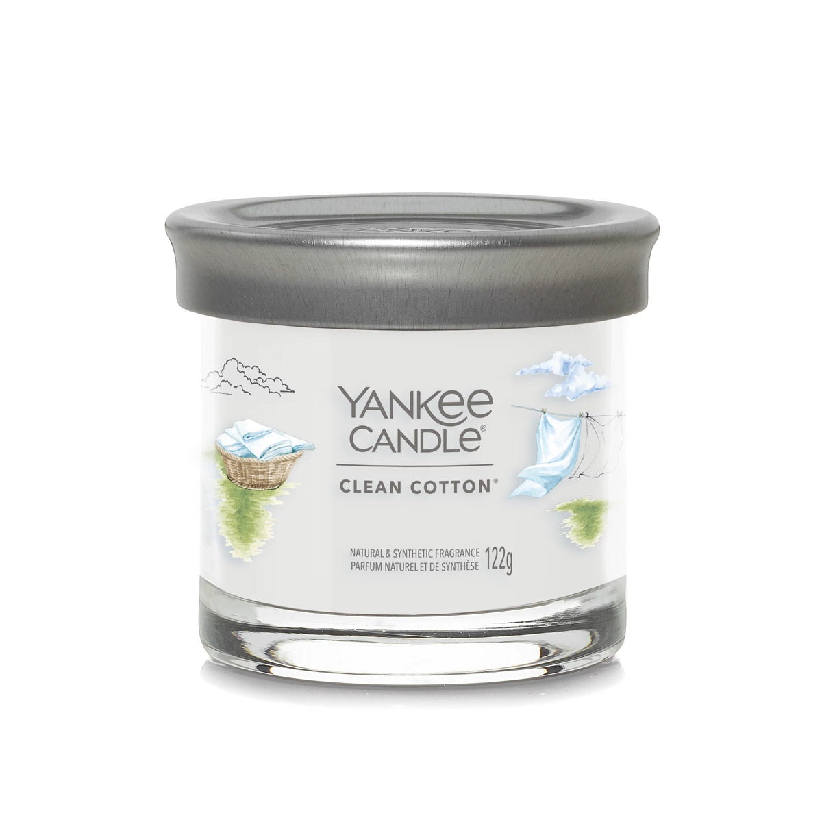 Yankee Candle Signature Small Tumbler Clean Cotton 122g