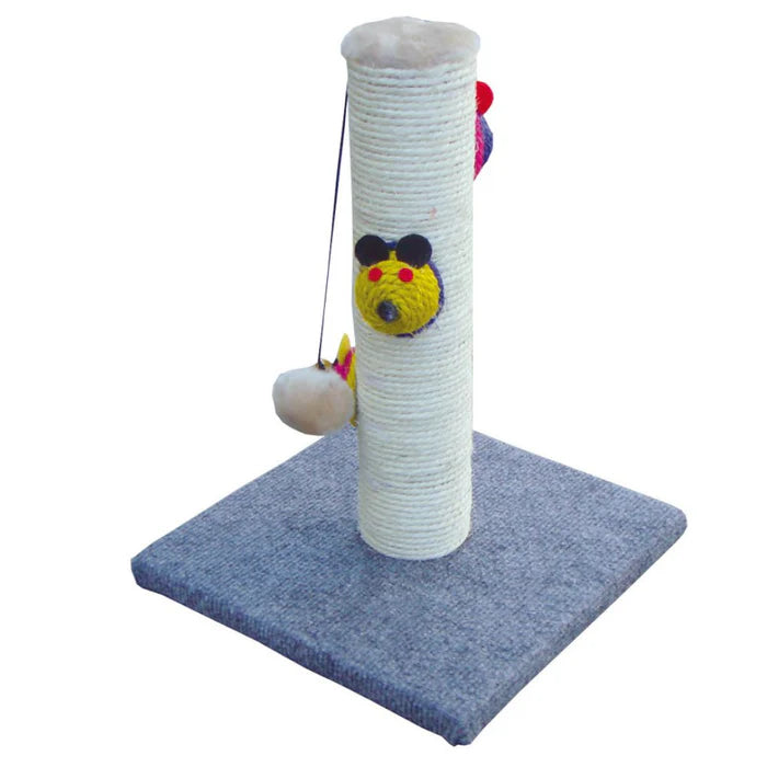 Croci Batik Cat Scratching Post With Ball