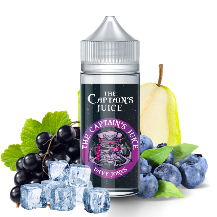 The Captain's Juice Davy Jones 100ml