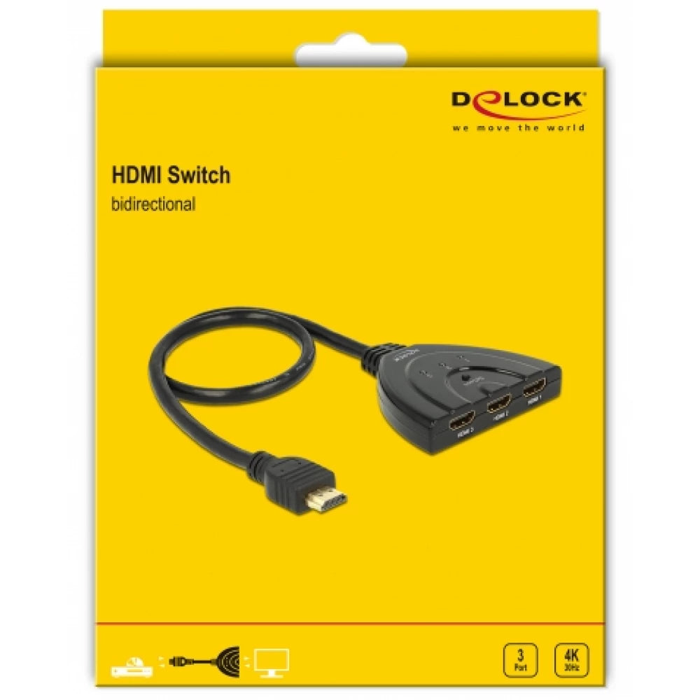 Delock HDMI Splitter 3 Way