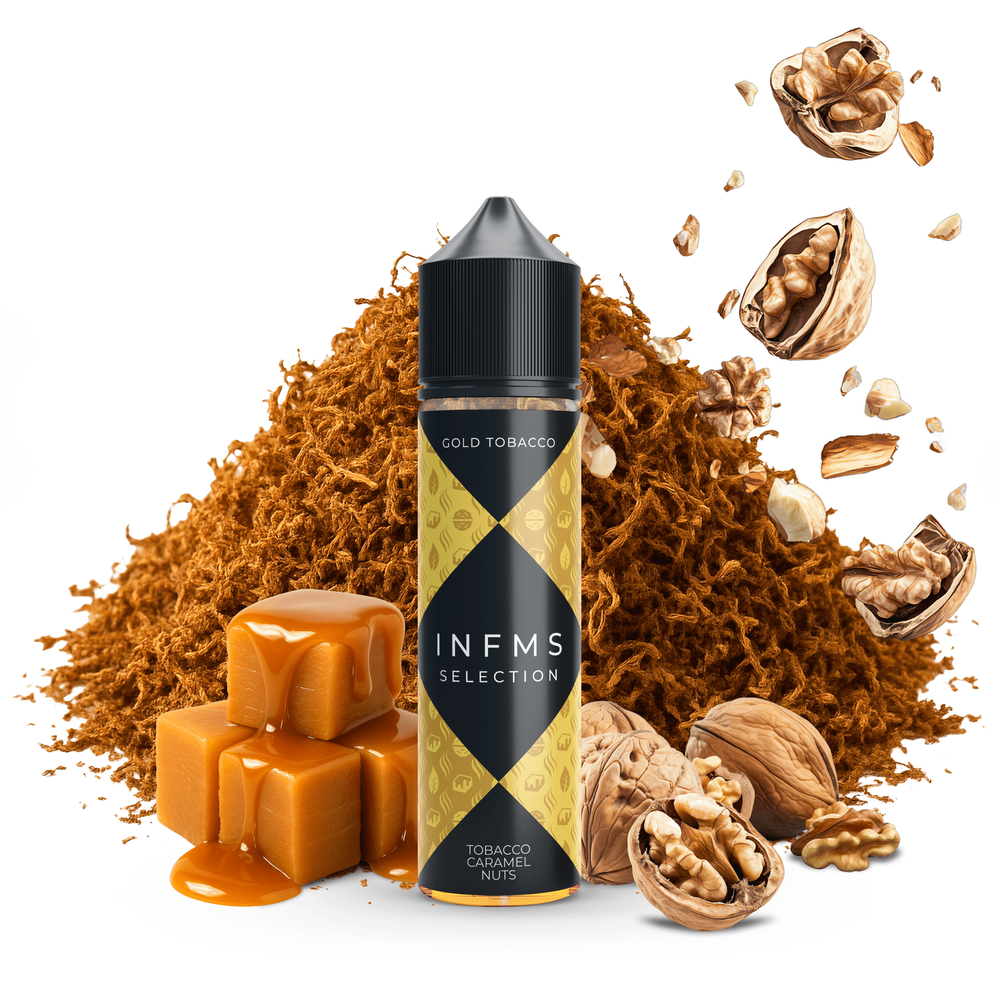 INFMS Longfill 10/60ml Concentrate - Gold Tobacco