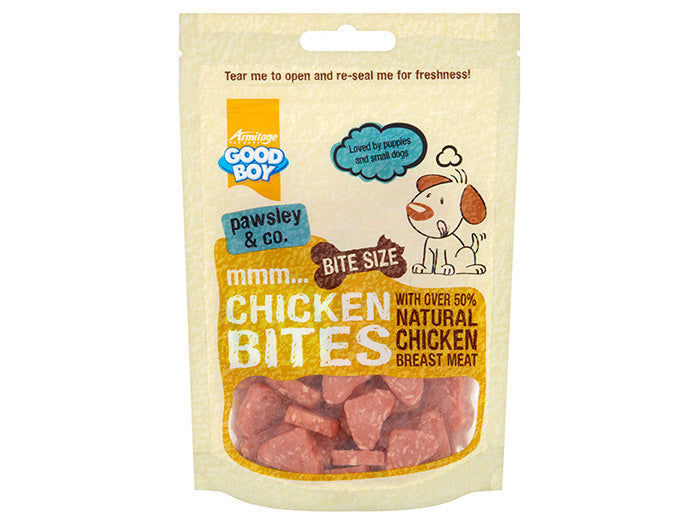 Good Boy Chicken Bites Dog Treats 65g