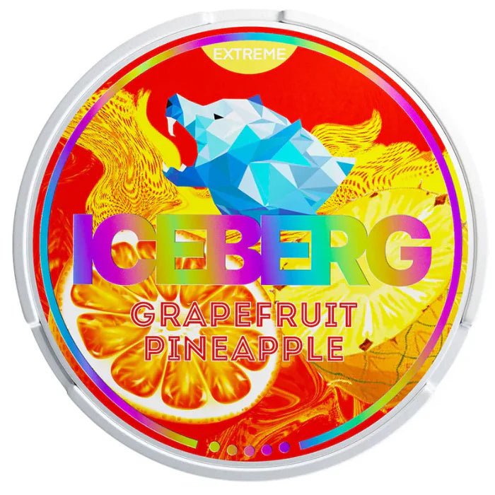 Iceberg Nicotine Pouches Grapefruit Pineapple 110mg