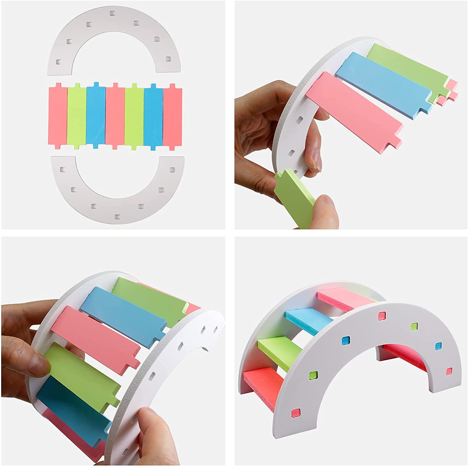 Rodent Bridge Step Toy Multicoloured