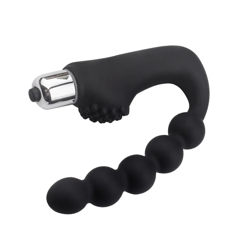 Anal Beads Vibrator Black