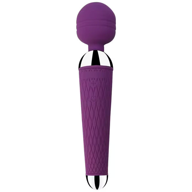 Magic Wand G Spot Dildo Vibrator Dark Purple