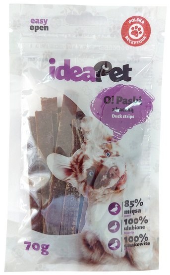 IdeaPet Duck Strips Dog Treats 70g