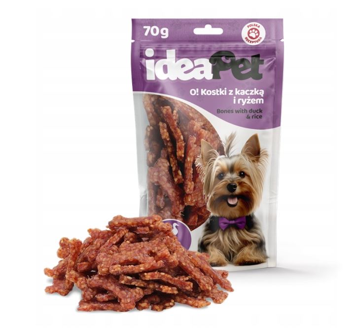 IdeaPet Duck & Rice Dog Treats 70g