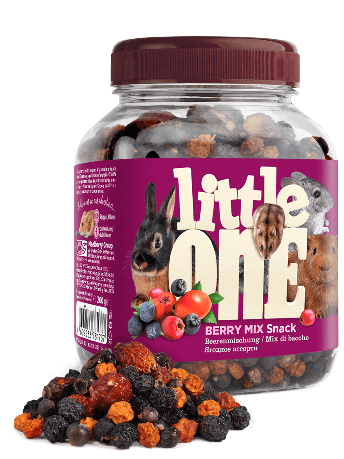 Little One Berry Mix Snack Jar 150g