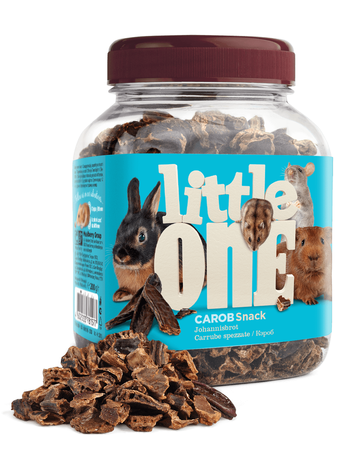 Little One Carob Snack Jar 150g