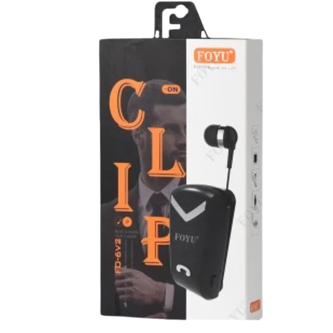 Foyu Clip Bluetooth Earphone FO-6V2
