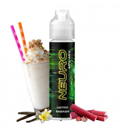 Neuro Custard Rhubarbe 50ml 60/40 E-Liquid - CLEARANCE