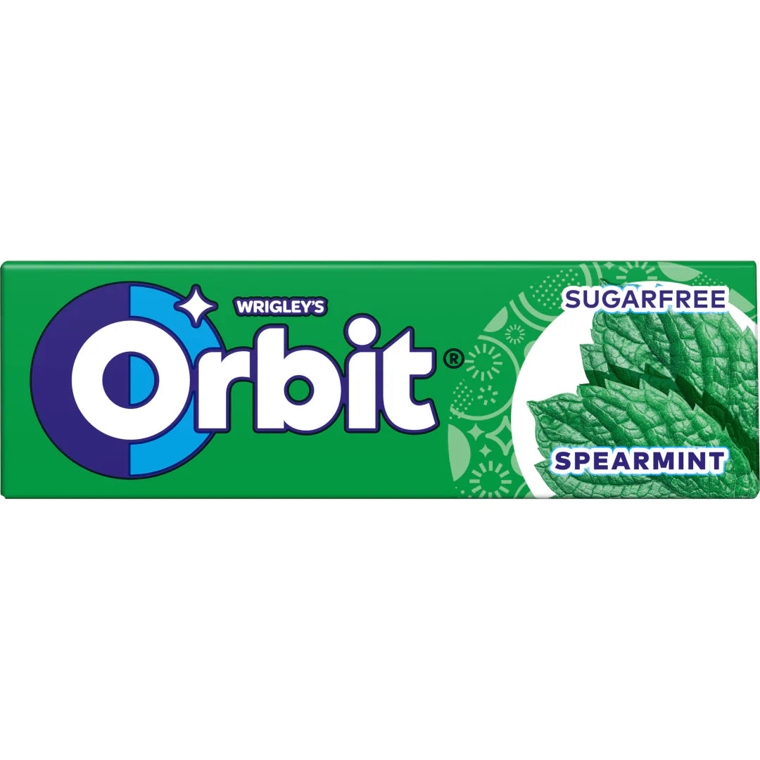 Orbit Gum Green Spearmint 14g