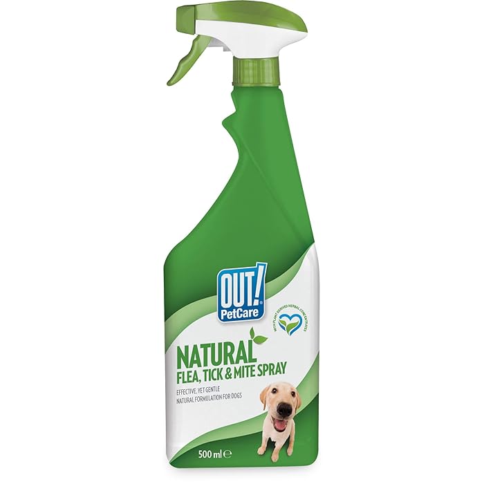 Out Dog Flea, Tick & Mite Spray 500ml