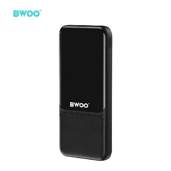 BWOO Dual USB Power Bank 10000mAh Black BO-P18