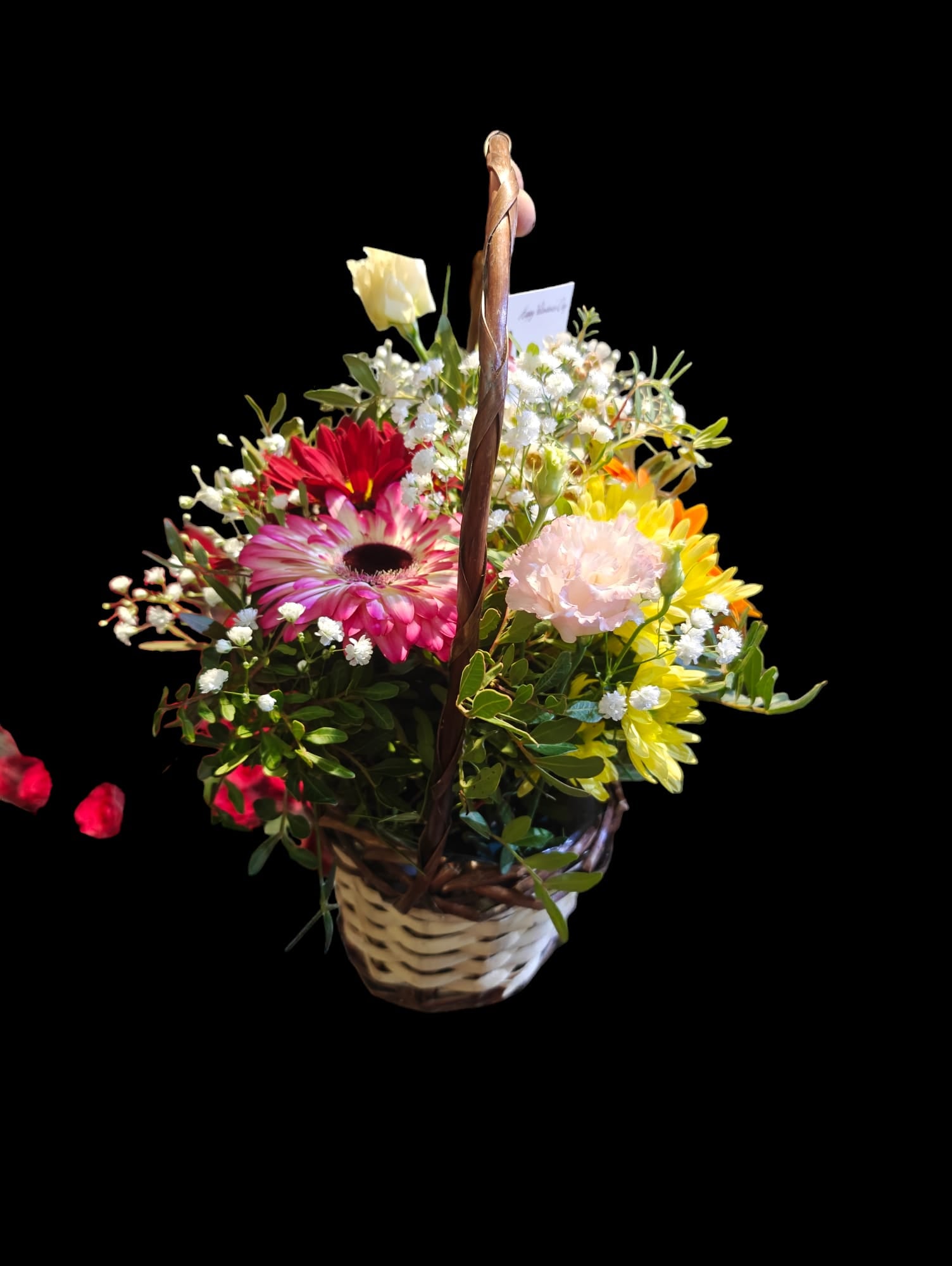 Mixed Flowers Basket