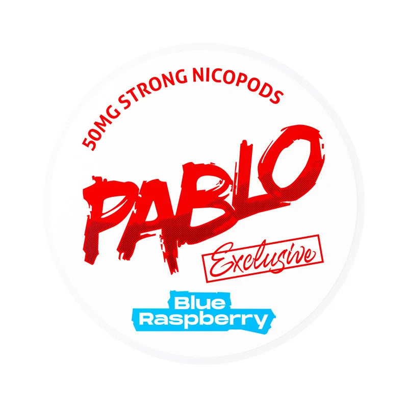 Pablo Exclusive Nicotine Pouches Blue Raspberry