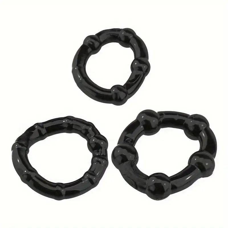 Silicone Penis Rings Set Of 3