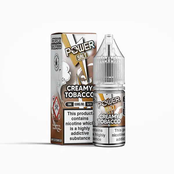 JNP Power Salts Creamy Tobacco Nicotine Salt 10ml