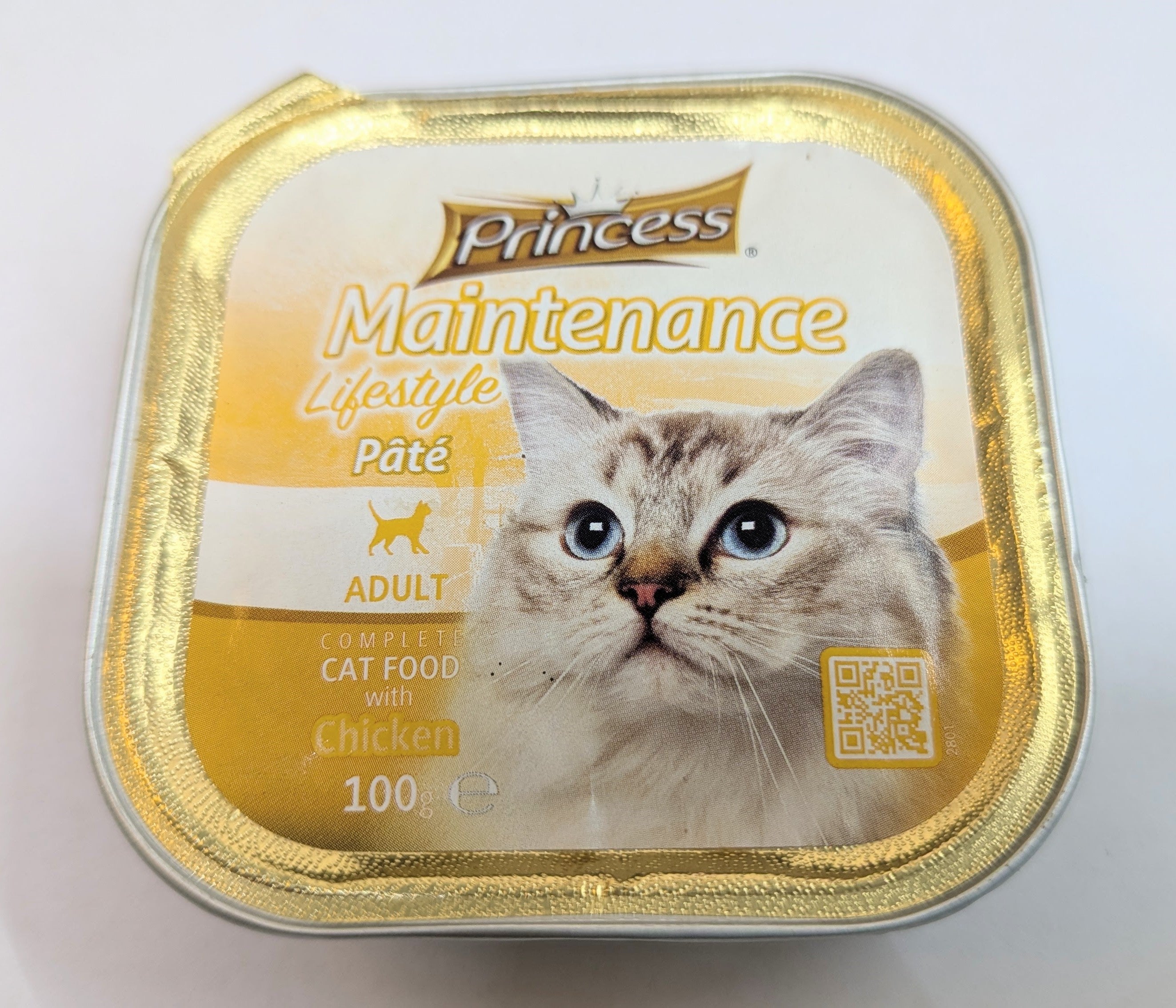 CLEARANCE Princess Maintenance Lifestyle Chicken Paté Tray 100g