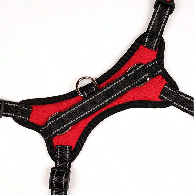 Dog Harness Double Buckle with Handle