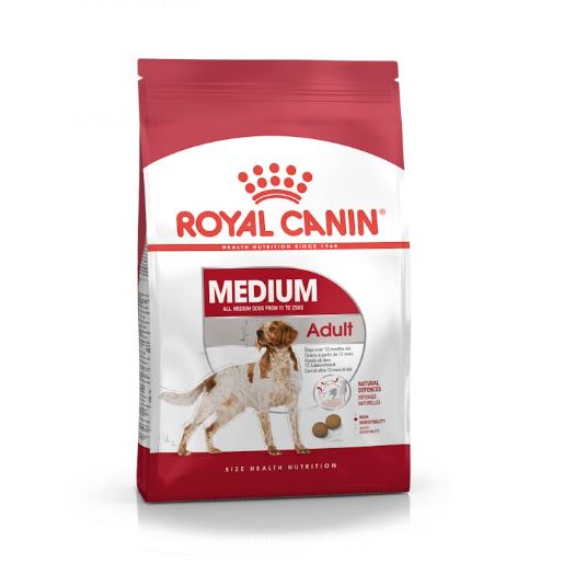 Royal Canin Adult Medium Dry Dog Food 4kg