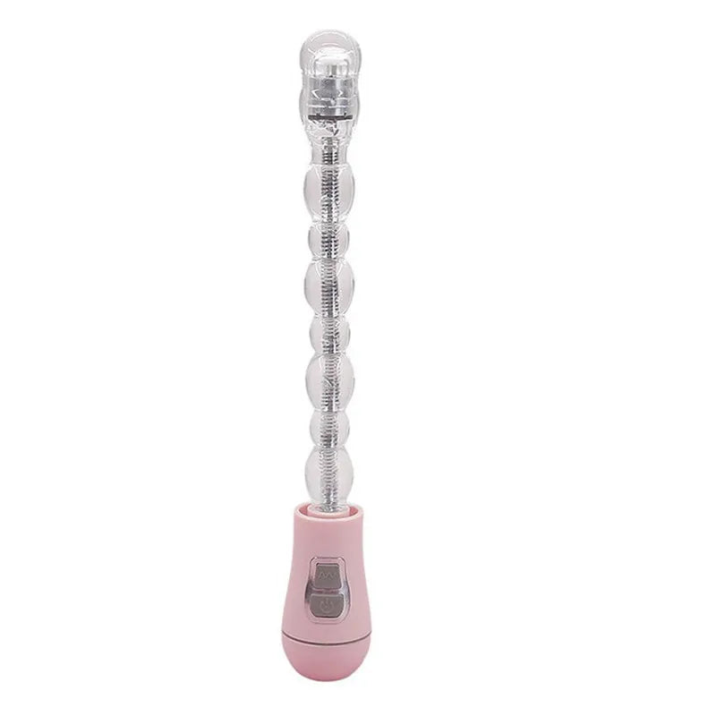 Anal Beads Vibrator Transparent