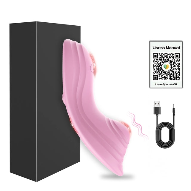 Wireless Bluetooth App Vibrator Pink