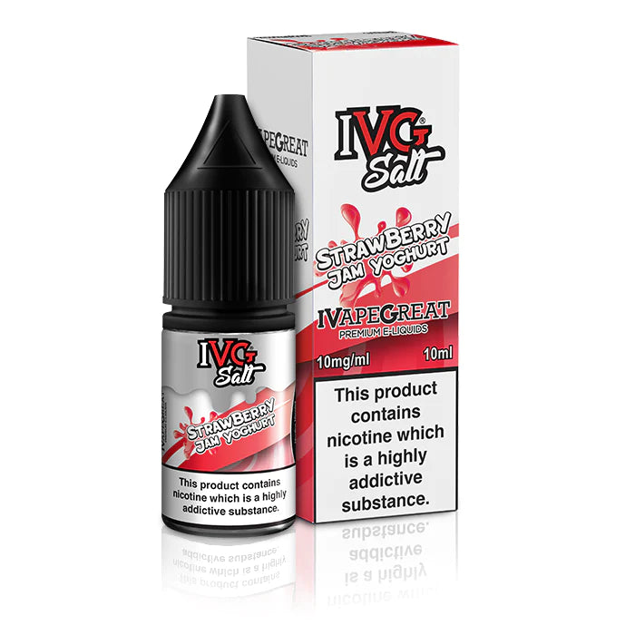 IVG Strawberry Jam Yoghurt Nic Salt 10ml