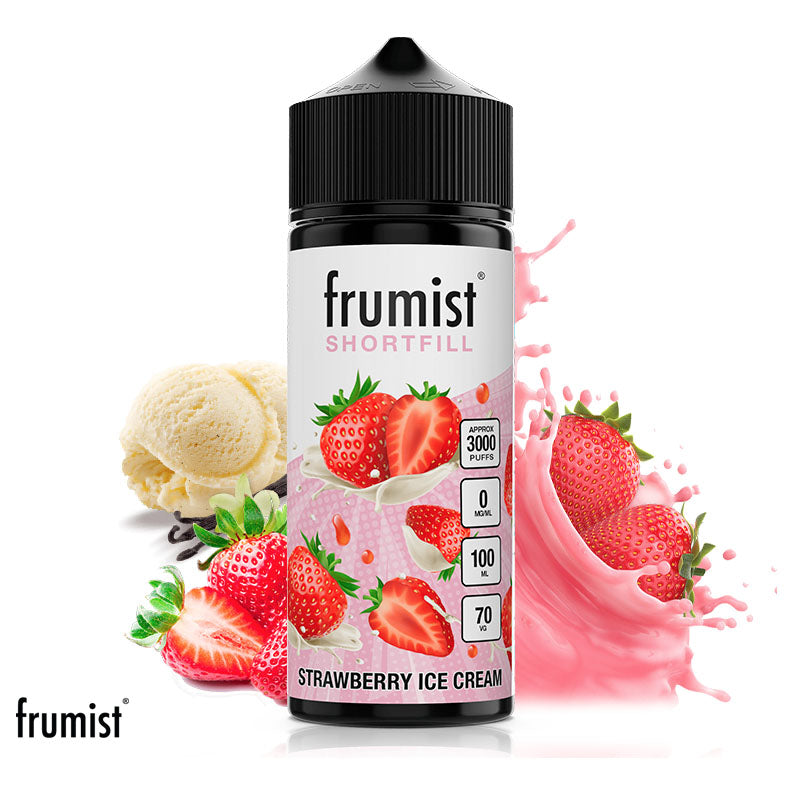 Frumist Strawberry Ice Cream 100ml Shortfill