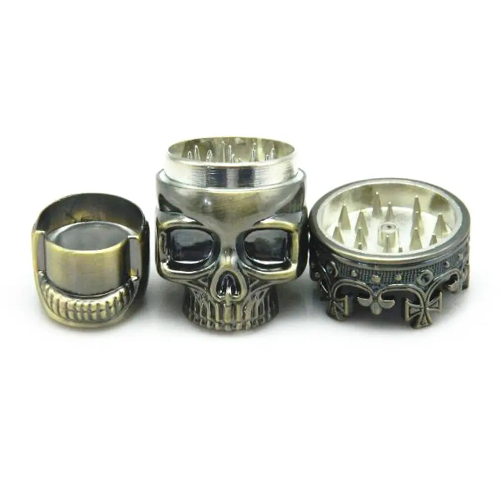 Skull Metal Grinder 3-Part