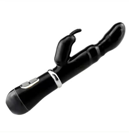 12 Speed Strong Rabbit Vibrator Clitoris Stimulator G-spot Black