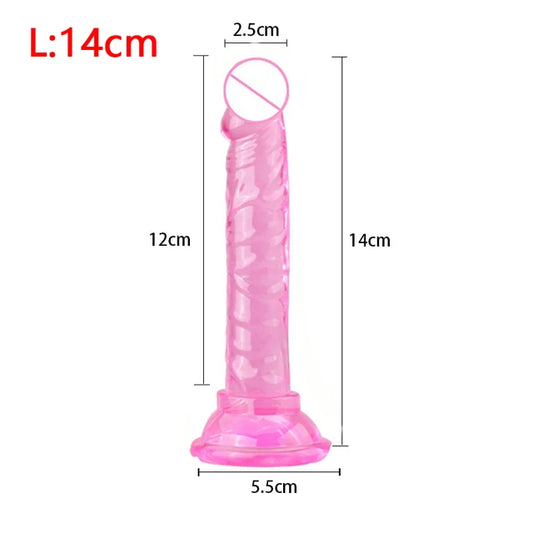 Suction Cup Dildo Pink