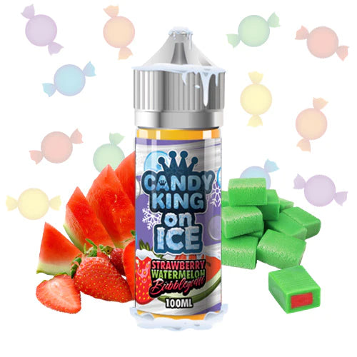 Drip More - Candy King on ICE - Strawberry Watermelon Bubblegum 100ml