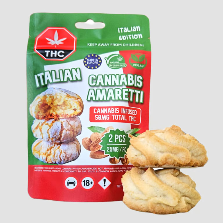 THC Amaretti Cookies 50mg