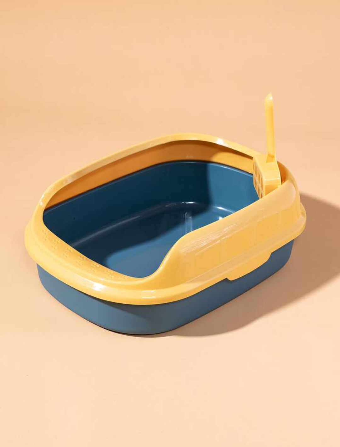 Two Tone Cat Litter Tray 41cm x 31cm x 10cm