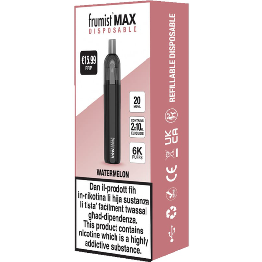 Frumist MAX Watermelon – 6000 Puffs