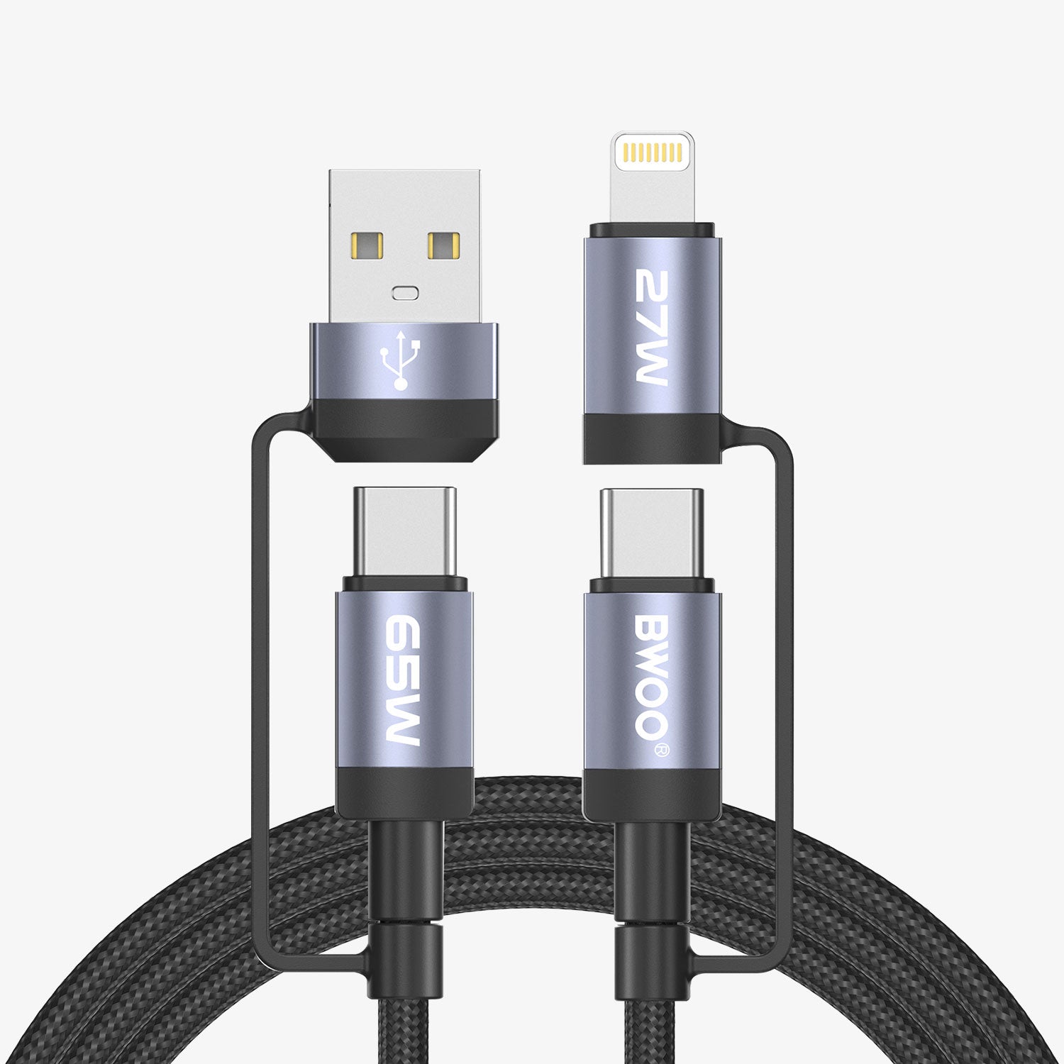 BWOO X-321 4-in-1 Fast Charging Cable