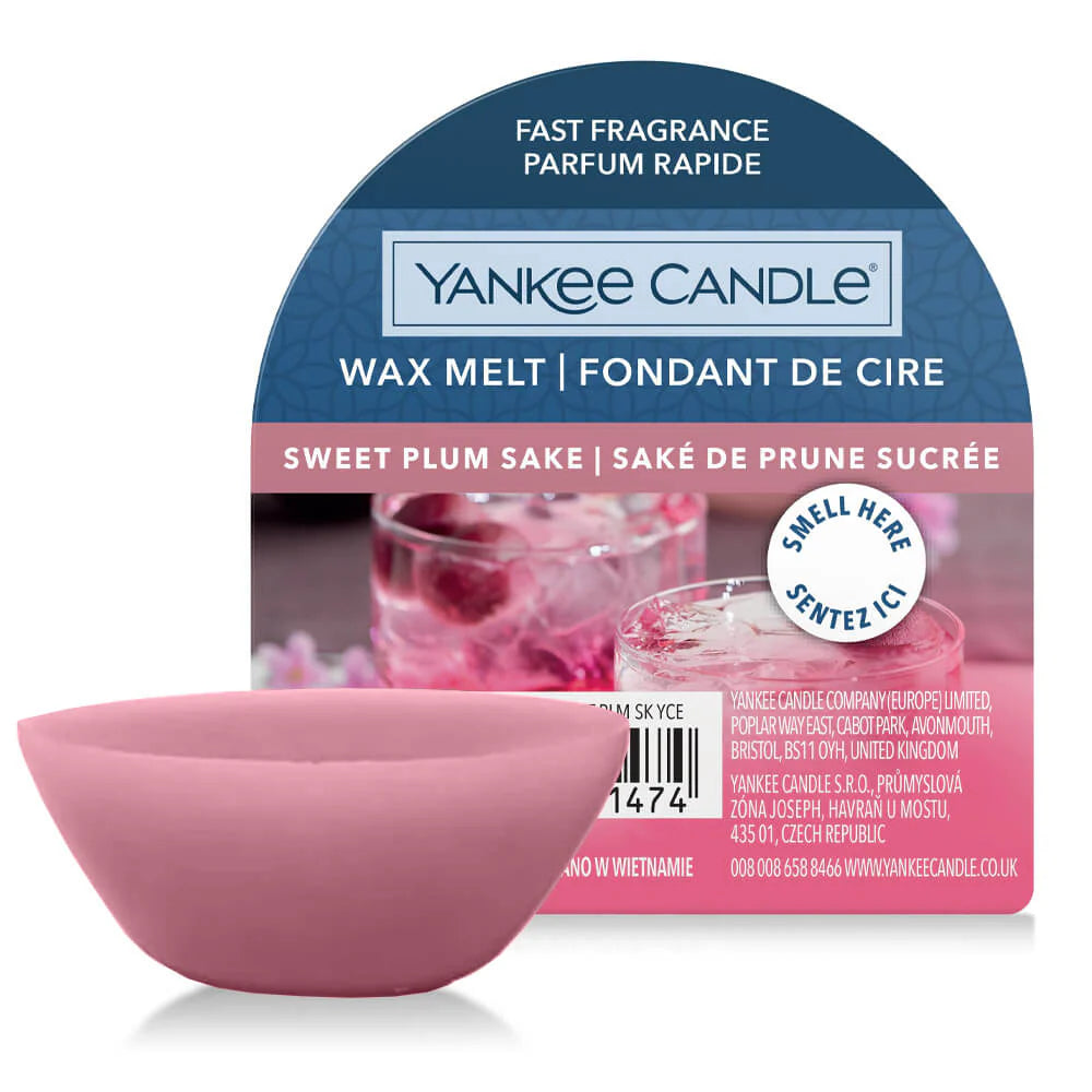 Yankee Candle Wax Melt Sweet Plum Sake 22g