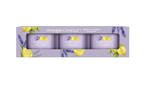 Yankee Candle Mini Lemon Lavender 3-Pack