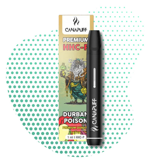 CanaPuff Durban Poison 96% HHC-P Disposable Vape Pen 1ml