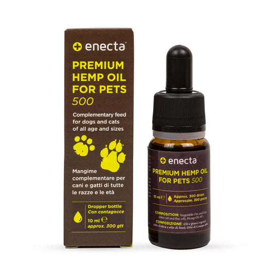 Enecta 5% CBD Oil for Pets 500mg 10ml