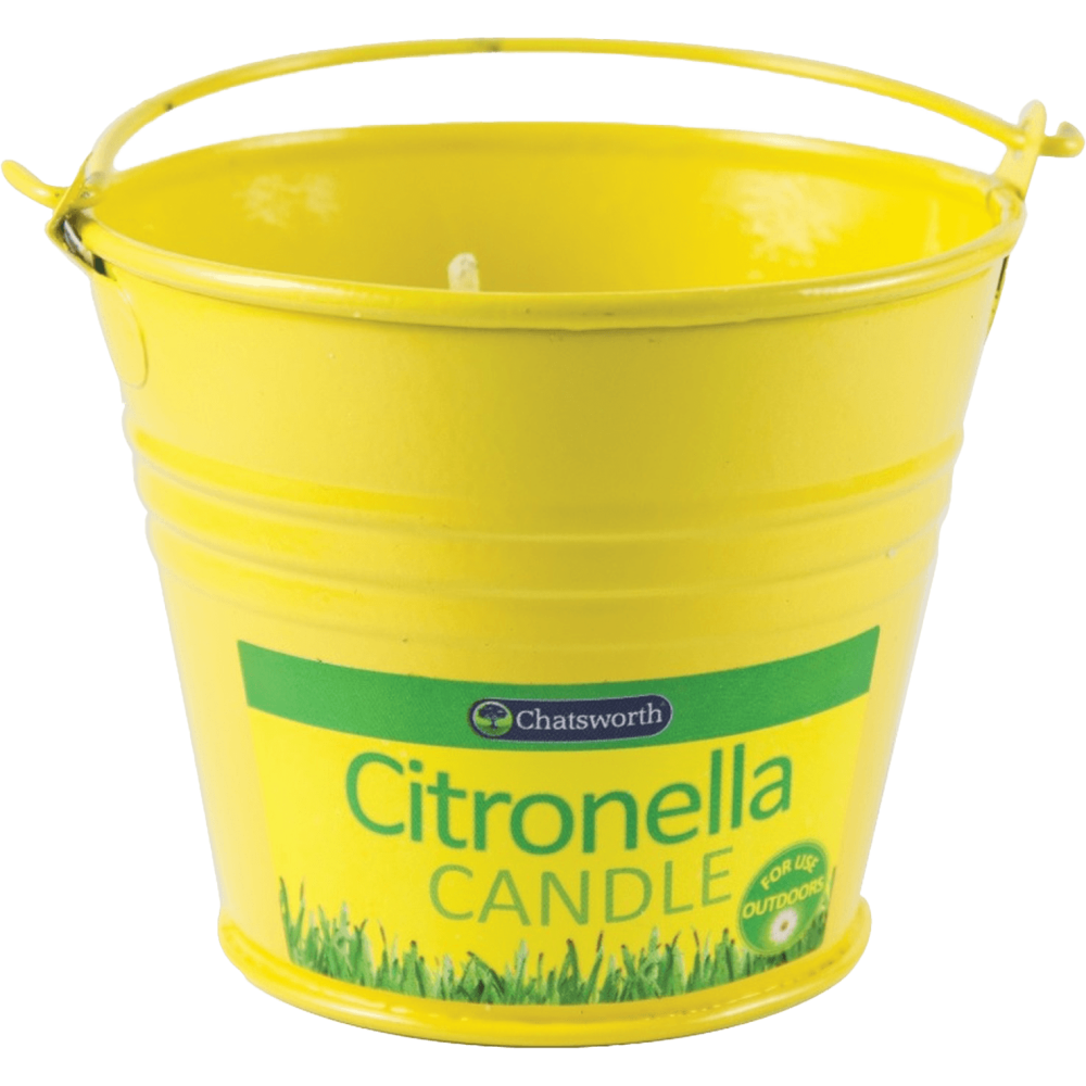 Chatsworth Citronella Metal Bucket Candle 130g