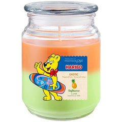 Haribo 2in1 Scented Candle Exotic 510g