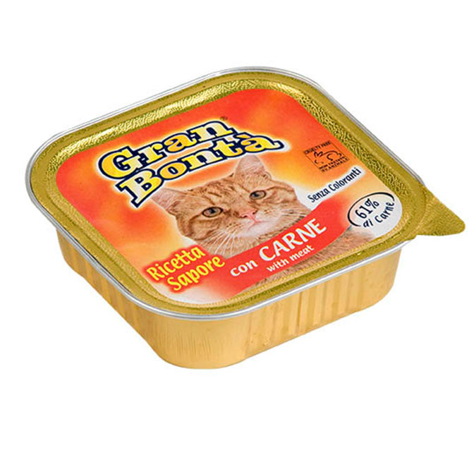 Gran Bontà Adult Cat Paté with Meat 100g