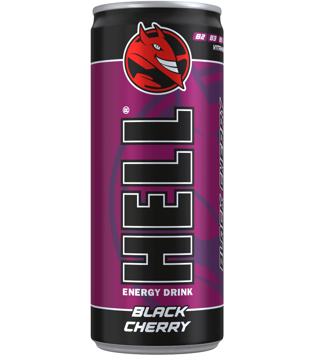 HELL BLACK CHERRY Energy Drink 250ml