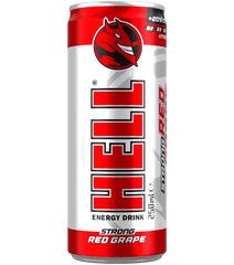 HELL STRONG RED GRAPE Energy Drink 250ml