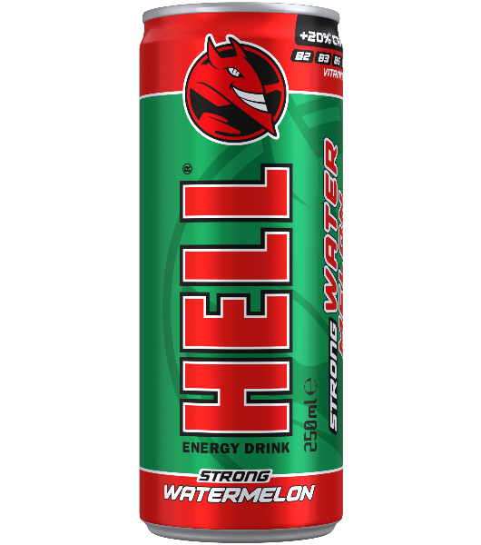 HELL STRONG WATERMELON Energy Drink 250ml
