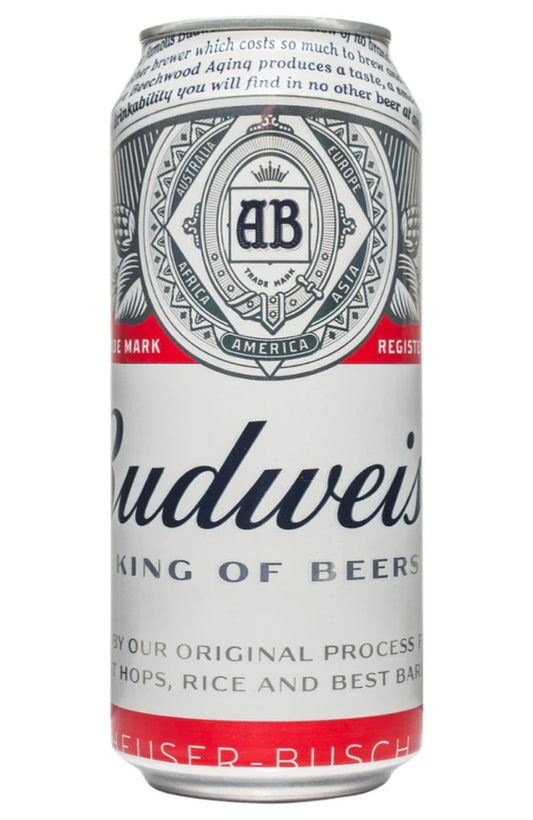 Budweiser Lager Beer Can 50cl